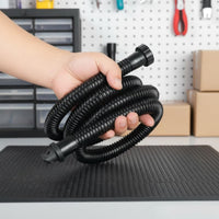 Hand Pump Hose with Fittings Flexible Corrugated Pump Hose Replacement for Paddleboarders
