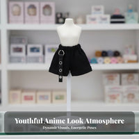 Doll Clothes Sporty Shorts Fashion 1/12 Scale BJD Clothes for Display