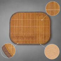 Pet Cooling Mat Double-Sided Rattan Bamboo Summer Pad for Cats and Dogs