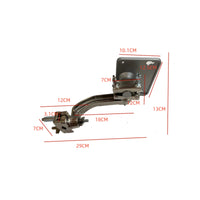 Metal Percussion Pad Tray Adjustable Percussion Pad Mount Clamp Music Equipment Rounded Corners