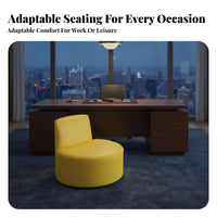 2 Pieces Modern design Armchair and Side Table Group Minimalist Design Upholstered Club Chair Business & Leisure Use Reception Furniture dense-fill padding for Office Managers, Interior Designers, Homeowners, Bedroom