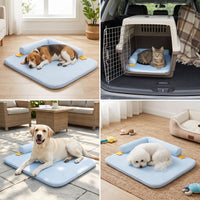 Pet Cooling Mat for Cats and Dogs, Summer Ice Pad for Kennels, Sofas, and Beds
