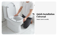 2-in-1 Toilet Seat gentle-close 2-in-1 toilet training Seat Easy Installation Bathroom Fixture for Families, young children, Home