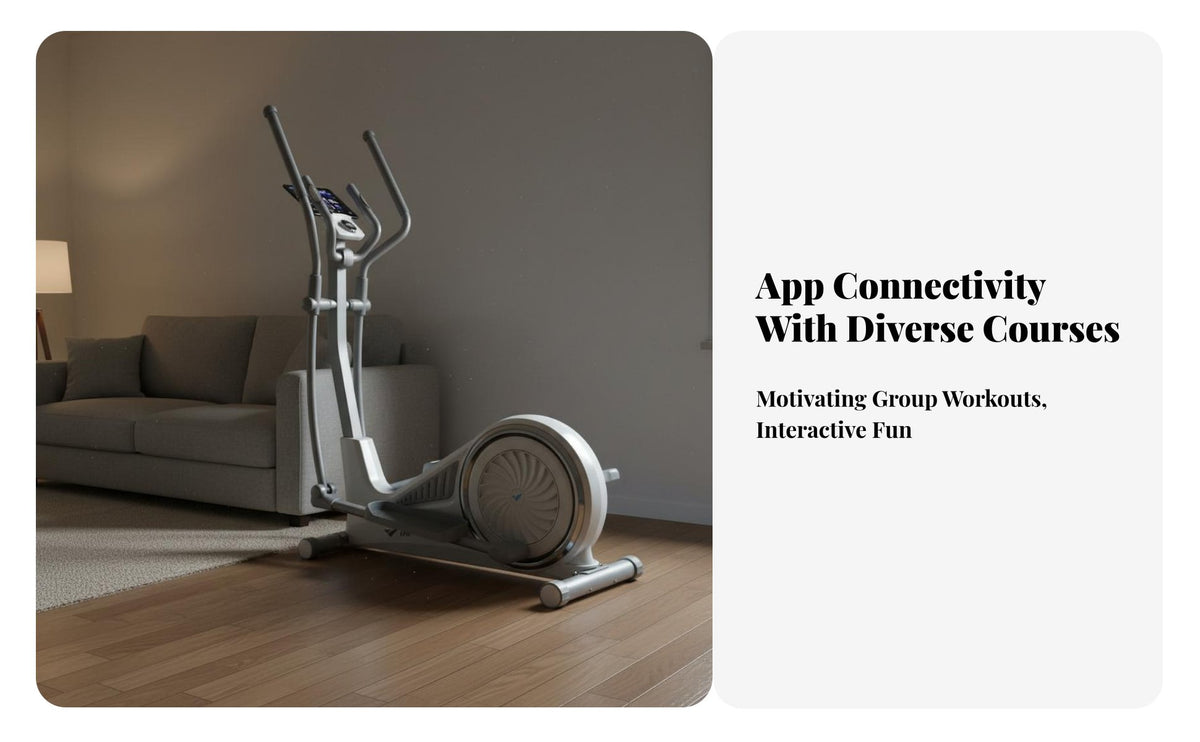 Elliptical Machine Foldable Design Tranquil Household Elliptical Low-Gentle Aerobic Exercise Cross for Beginners, Fitness Lovers
