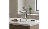 Stainless Steel Manual Oil Press Countertop Manual Oil Press Machine Long-Lasting for Kitchen, Home