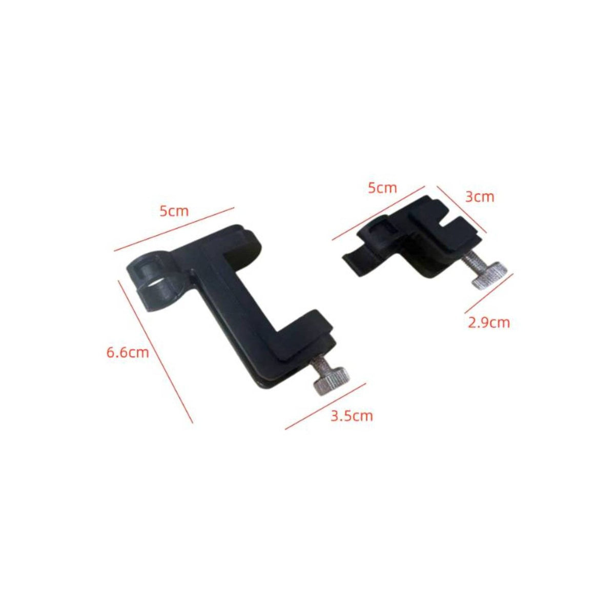 Secure Hold Saxophone Mic Holder Versatile Mounting Instrument Audio Pickup Clip Lightweight Design Instrument Mic Clamp Easy Single-Hand Operation for Saxophonists