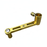 Aluminum Alloy Tray Extension Arm Long-Lasting Fishing Box Bridge Bracket Easy Installation Fishing Chair Arm Extender