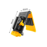 Quick-Hang Drill Holder with Belt Clip Hands-Hands-off Drill Belt Clip Long-Lasting Screwdriver Holder Sturdy for Electricians