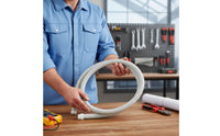 Sealed Pool Light Conduit Long-Lasting Conduit with Threaded Fittings for Electricians