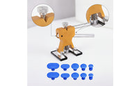 Wiederverwendbar Car Dent Removal Repair Puller Manual Dent Removal Lifter with Pull Tabs Einfach Lackschadenfreies Dellenreparaturset Professionell for Garage
