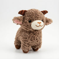 Sheep Stuffed Toy Fuzzy Sheep Stuffed Animal Plushie Soft Cartoon for Children, Shelf, Desk