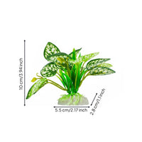 Artificial Reptile Plant Realistic Enclosure Plant No Fading Pet Decor for Jungle Tank