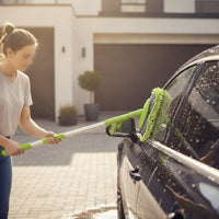 Double-Head Car Wash Mop Soft Double Head Car Wash Mop Cleaning Tool Lightweight Washable for Auto Detailing