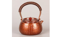 Copper Kettle Compact Tea Kettle Artisanal Vessel for Collectors