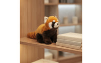 Red Panda Plushie Toy Cute Red Panda Plushie Stuffed Animal Plushie with Striped Tail Soft Plushie Toy with Soft Tail