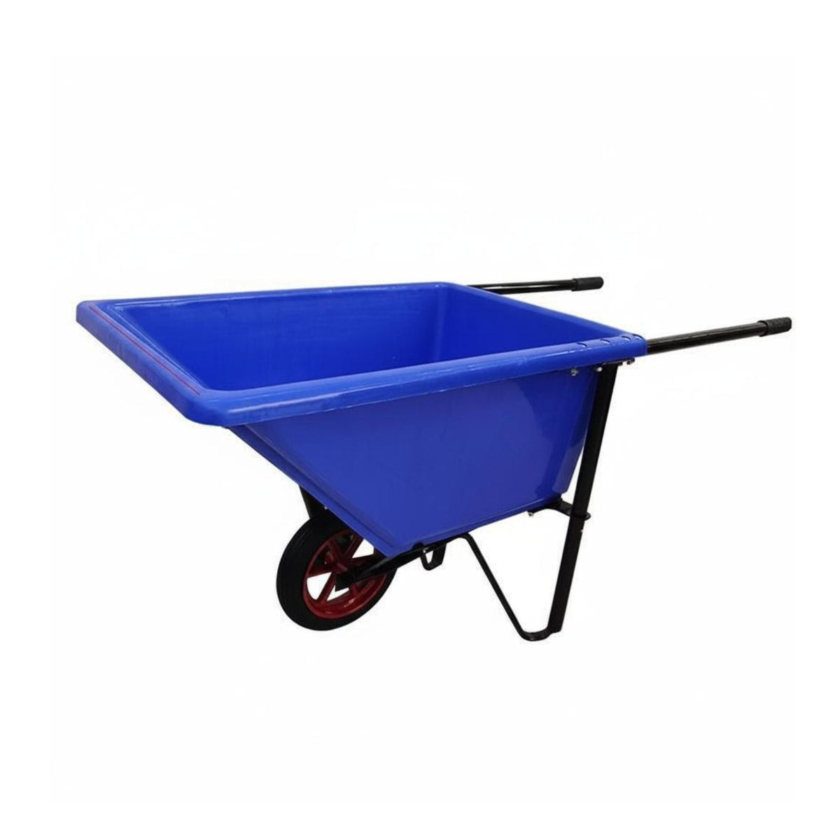 Quick Unloading Construction Wheelbarrow Thickened Basin Hauling Equipment sturdyDuty Hand Barrow Multi-Purpose for Landscapers, Gardeners, Homeowners, Farm, Outdoor tasks, Garden, Lawn Care