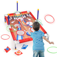 Sensory Training Throwing Ring Game Board for Kids, Indoor/Outdoor Sports Toy