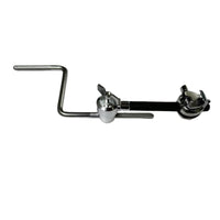 Chrome Drum Clamp Adapter Metal Drum Multi-Clamp Heavy Duty Adapter Bracket Adjustable for Percussionists