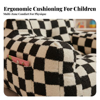 Cute Creature Design Soft Fabric Character Chair Soft and Cozy Soft Fabric Character Seat Lightweight children's Furniture No Assembly Required for Toddlers, Infants, Parents, Reading Nook, Playroom, Nursery, Living Room