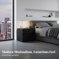Minimalist Design Modular Block Cabinet Space-Saving Stackable Storage Drawer Versatile Use Bedside Table High Load-Bearing for Apartment Dwellers, Homeowners, Interior Design Enthusiasts, Small Areas, Dorm Room, Home Office, Entryway