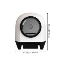 App-Controlled Smart Self-Cleaning Cat Litter Box Washable Fully Enclosed Automatic Litter Box Safe Cat Toilet Anti-Pinch for Cats