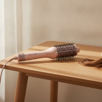 Hot Air Brush Fast-Dehydrating Blow Dryer Brush Straightening Dryer with Bristles for Home, Travel