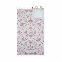 Convertible Beach Towel Bag Hands Towel Bag with Pocket Easy-Carry for Beachgoers, Pool
