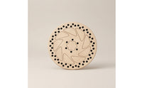 Notched Percussion Drum Resonant Wooden Drum Melodic Percussion Instrument for Beginners, Classrooms