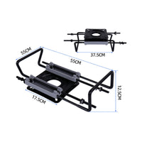 Fore and Aft Slide Sliding Seat Pedestal Universal Fit Swivel Seat Base Pre-Drilled Holes Marine Equipment Heavy Duty for Fishermen, Anglers