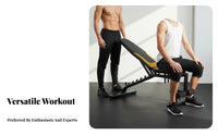 High Weight Capacity Squat Rack and Bench Set Heavy Duty Bench Press and Squat Stand Sturdy Construction Multi-Function Barbell Rack Non-Slip Feet for Weightlifters, Bodybuilders
