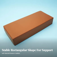 Easy to Clean Waterproof Positioning Pad Long-Lasting Rectangular Foam Pillow for Patients, Massage Clients, Hospital, Beauty Salon