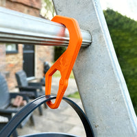 Compact Ladder Hook Lightweight Pail Hanger Space-Saving Ladder Hook with Deer Motif Easy to Install for Homeowners