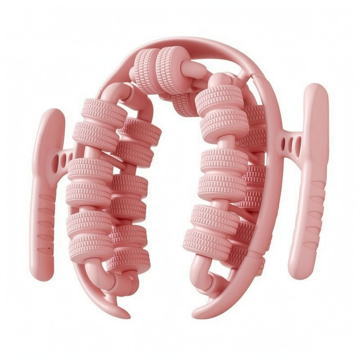 Rolling Wheels Circular Leg Clamp Roller Muscle Relaxation Leg Clamp Massager Textured Calf Massager Flexible