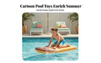 Clear Viewing Window PVC Water Board Rectangular Children's Inflatable Water Board Glossy