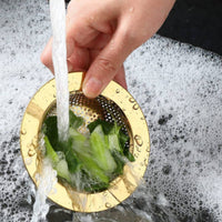 3 Pieces Kitchen Sink Drain Strainer Stainless Steel Sink Strainer with Stopper Rust-Resistant