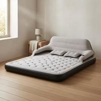 Inflatable Couch Bed Back Support Inflatable Sofa Bed Indoor Outdoor Home Furniture