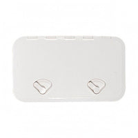 Slimline Marine Deck Cover ABS Plastic Deck Hatch Cover Textured Rectangle Hatch Lid