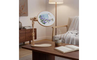 Wooden Embroidery Stand Hands Tabletop Embroidery Stand Beechwood for Crafters, Hobbyists