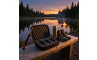 Angling Equipment Storage Case Padded Fishing Case with Foam Portable Tackle Box with Foam Insert for Travel