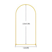 Moon Gate Gilded Arch-Colored Moon Arch Decorative for Weddings, Photo Backdrops