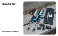 Folding Ultralight Foldable Hiking Portable Lightweight Adjustable Pole for Backpackers, Hikers, Backpacking, Snow