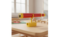 Single Tube Telescope Toy Lightweight Foldable Toy Telescope Kids Handheld Viewer Spyglass Clear View Handheld Spyglass