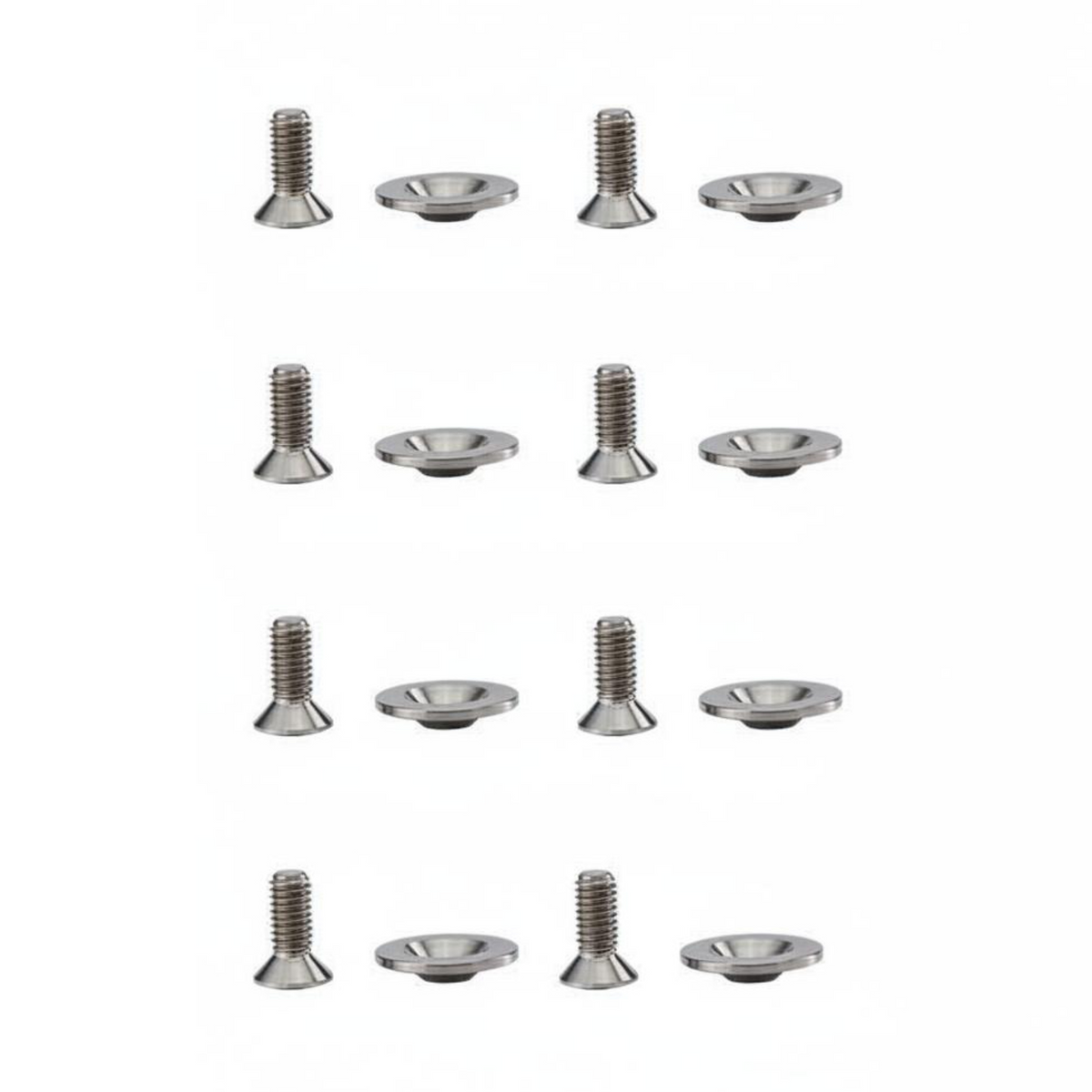 Ski Binding Mounting Screws, Universal 6mm, Stainless Steel