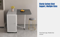 Folding Dining Table, Modern Minimalist Space-Saving, Movable for Small Apartments