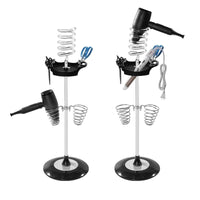 Hair Dryer Stand with Tray, Floor Standing, No Drilling