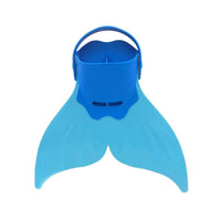 Mermaid Monofin Flexible Mermaid Tail Flipper Monofin with Adjustable Strap Soft Swim Fin with Adjustable Strap Streamlined
