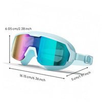 Leak-Proof Swim Goggles Adjustable Swimming Goggles Ergonomic Swim Goggles with Silicone Seal Slip-Resistant for Swimmers