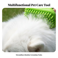 Massaging Pet Bathing Brush Skin Friendly Dog Massage Comb Dematting for Professional Groomers, Grooming, Home