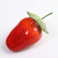 Display Cabinet Ceramic Fruit Figurines with Glazed Porcelain Finish, Realistic Ornaments for Living Room Decoration