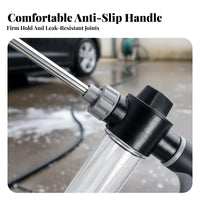 Foam Cannon Wand Switchable Rinse and Rich Lather for Vehicle Detailing
